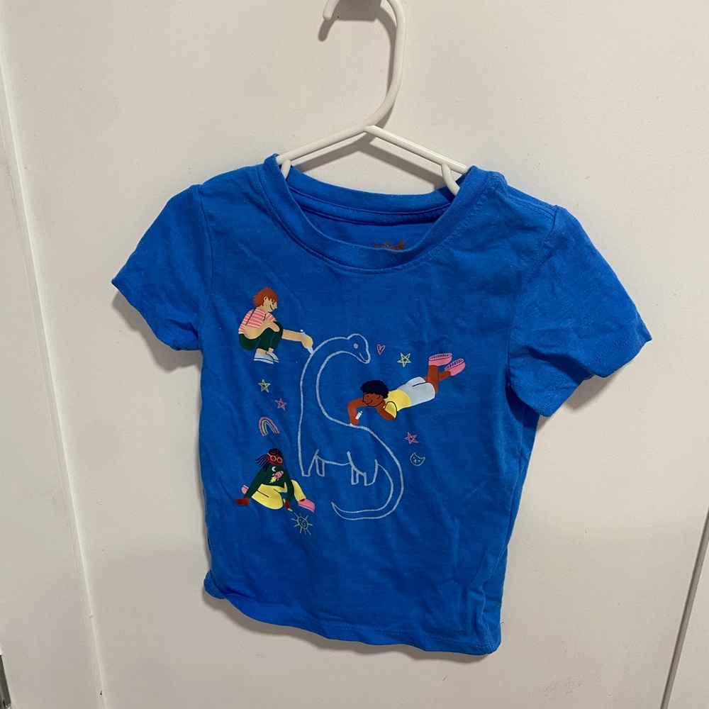 Boys 2t cat and jack tshirt. Blue dinosaur. Target.